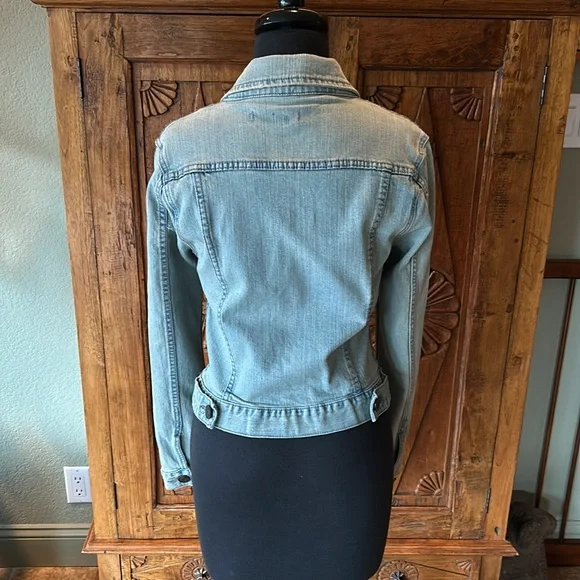 Sundance Catalog Jean Jacket Acid Wash - Size XS - Picture 2 of 9